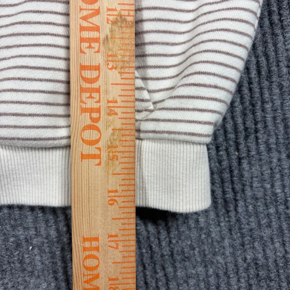 Daily Bebe Kids Striped Hoodie and‎ Joggers Set Cream Brown XL